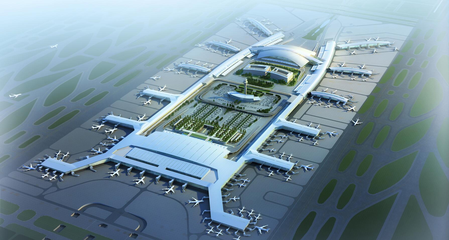 东莞白云国际机场T2航站楼工程